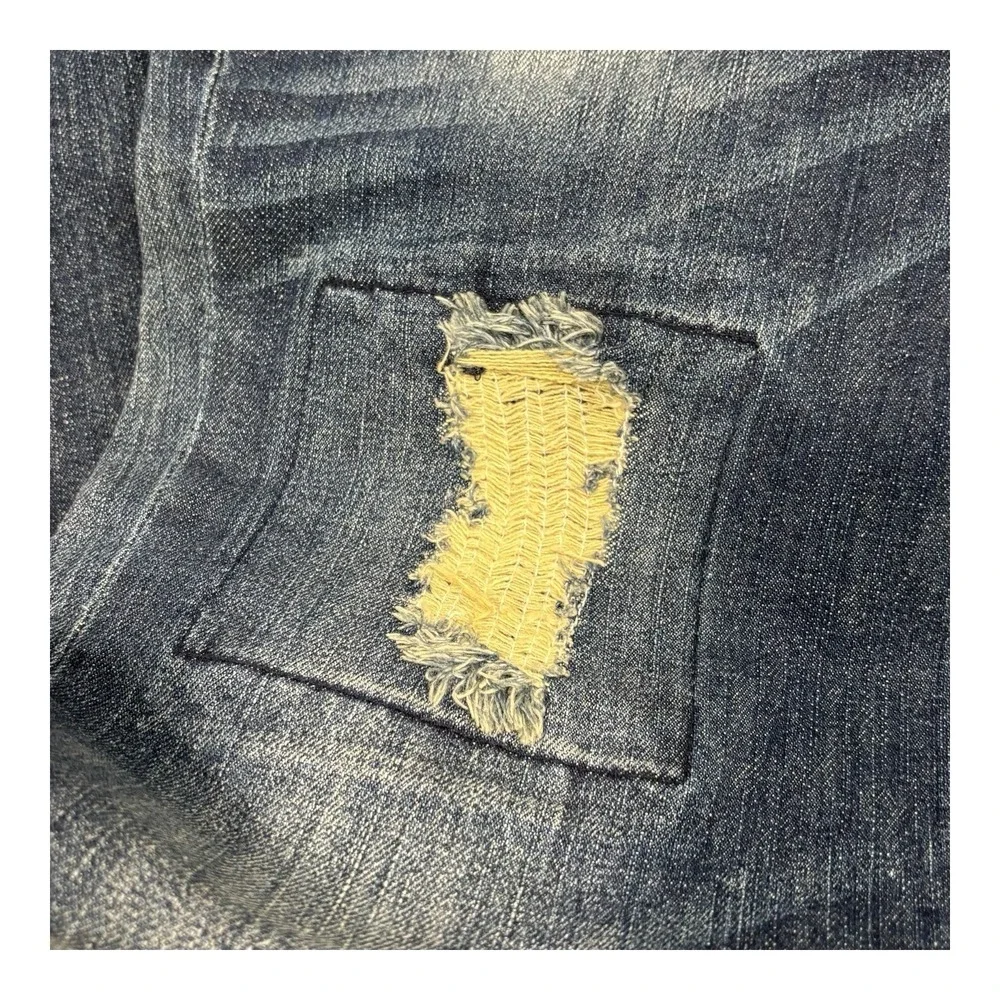 Wrangler Rock 47 Ultra‎ Low Rise Bootcut Jeans Size 3 x 34 (32.5) Bling NWT